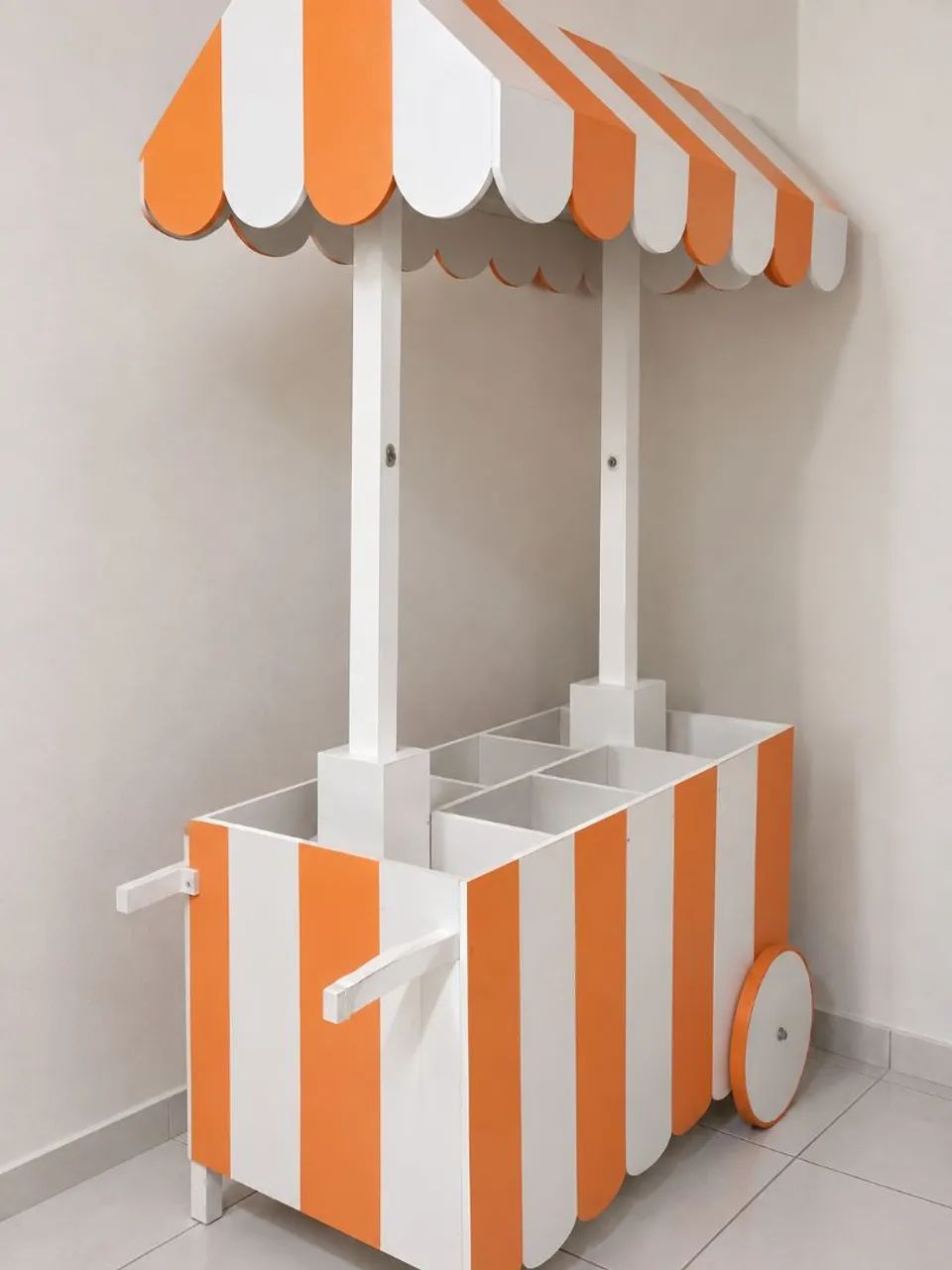 Carrinho de mdf  - Foto 2