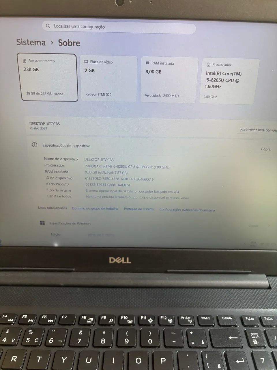 Vendo Notebook Dell Vostro - Foto 4