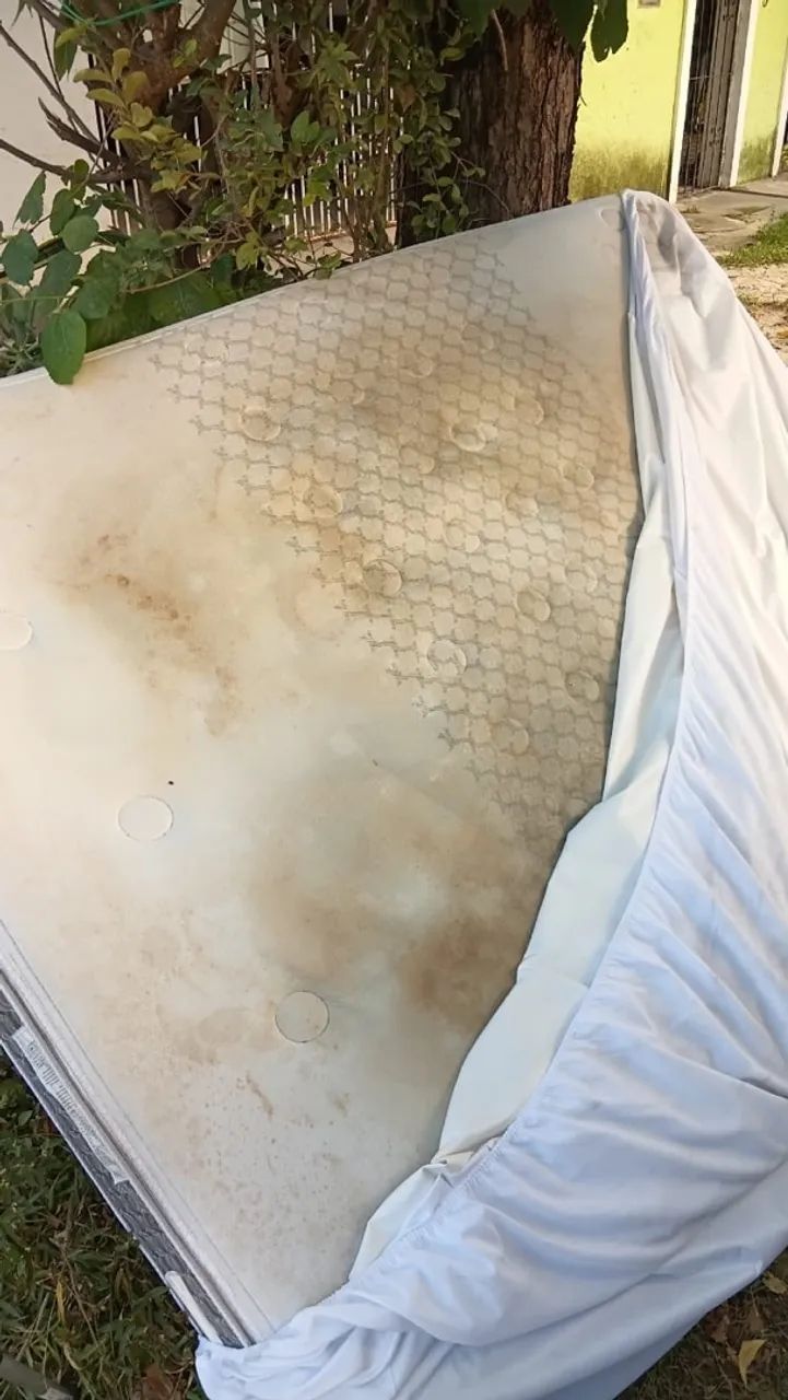 Cama box sealy usada
