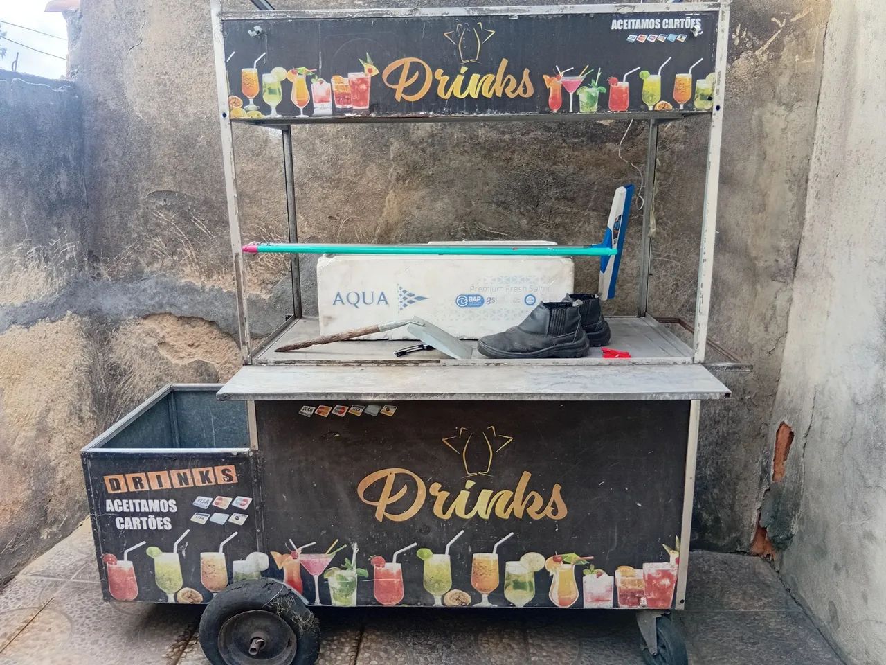 Barraquinha de rua 