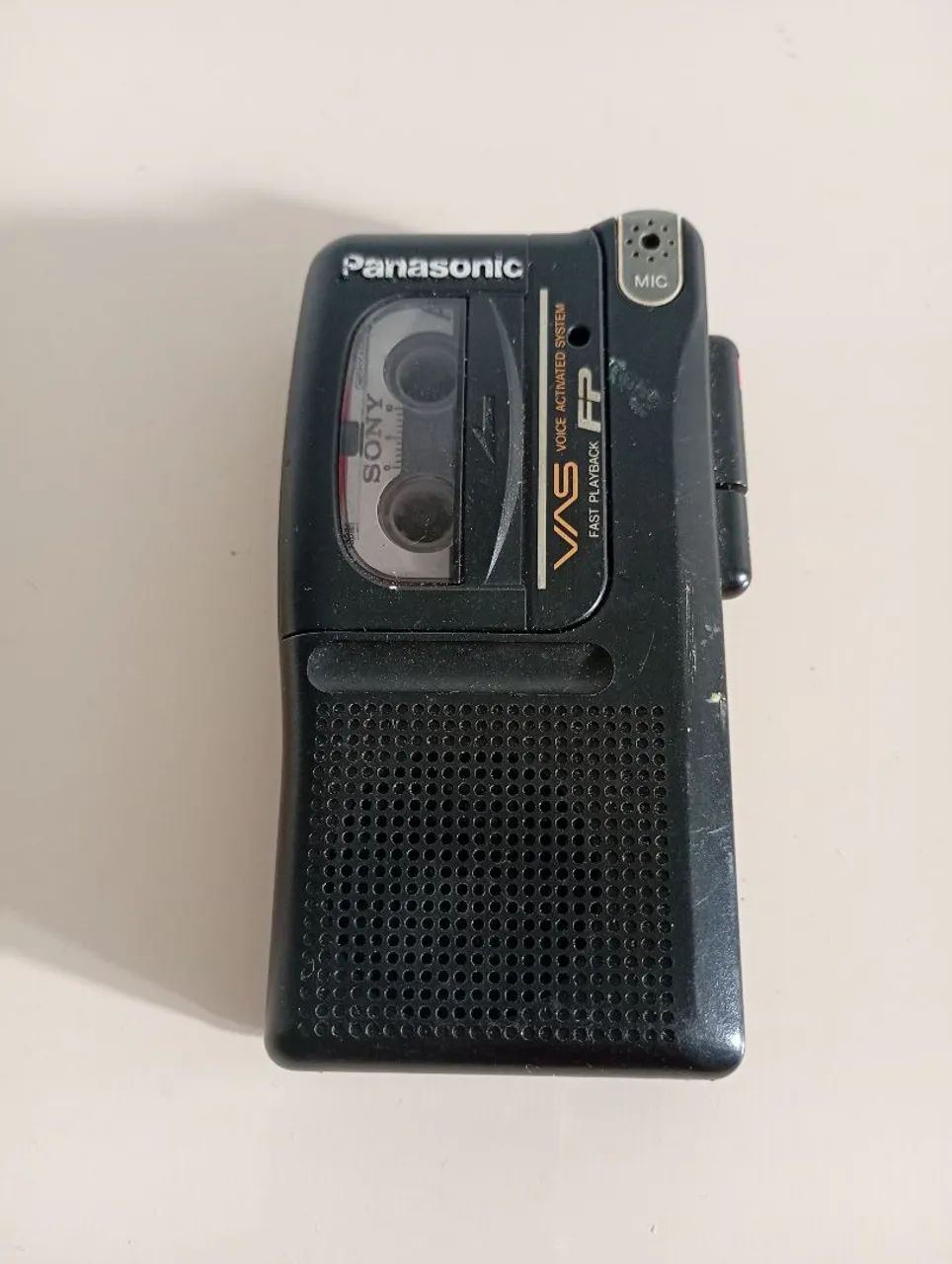 Microcassete recorder Panasonic (relíquia) - Foto 4