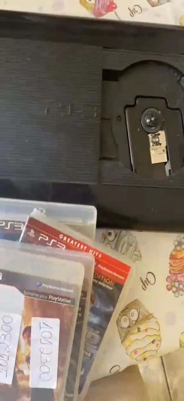 Ps3 slim 250gb com defeito 