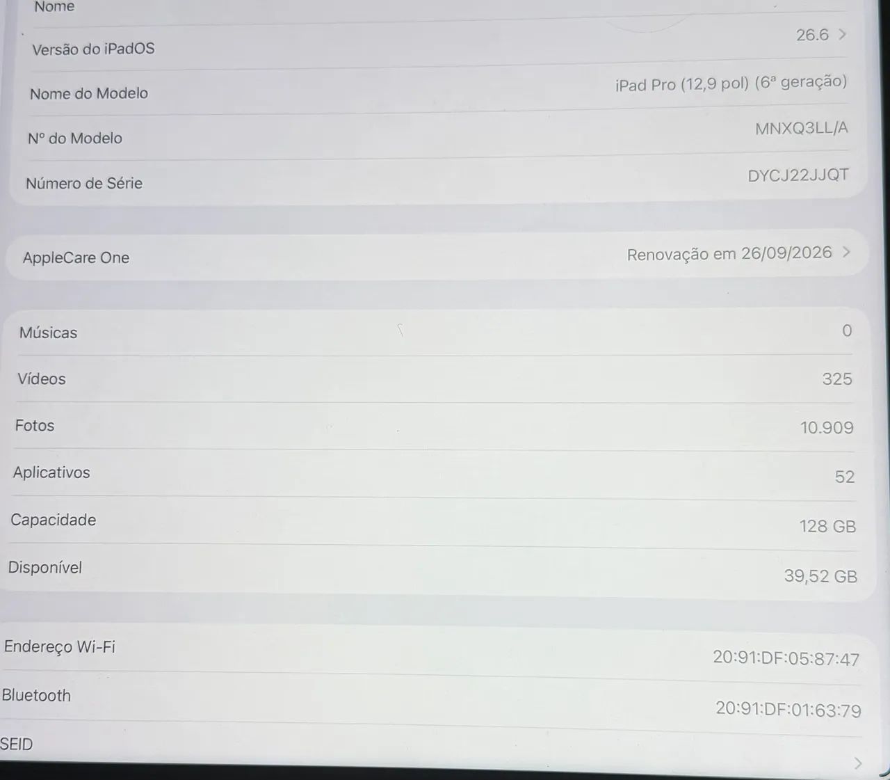 iPad Pro 12,9 ( 6 geração) - Foto 3