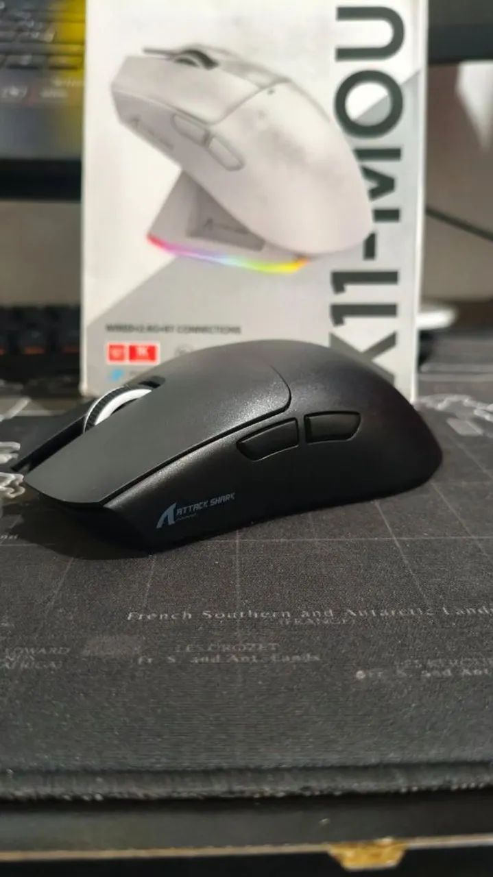 Mouse attack shark x11 preto - Foto 2