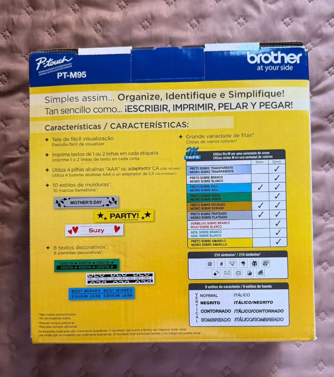 Rotulador Eletrônico (P-Touch Brother)434735975100600322