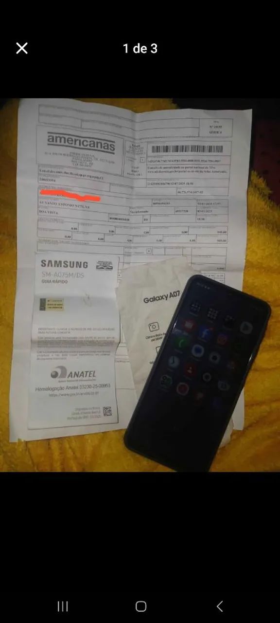 Samsung A07 novo - Foto 2