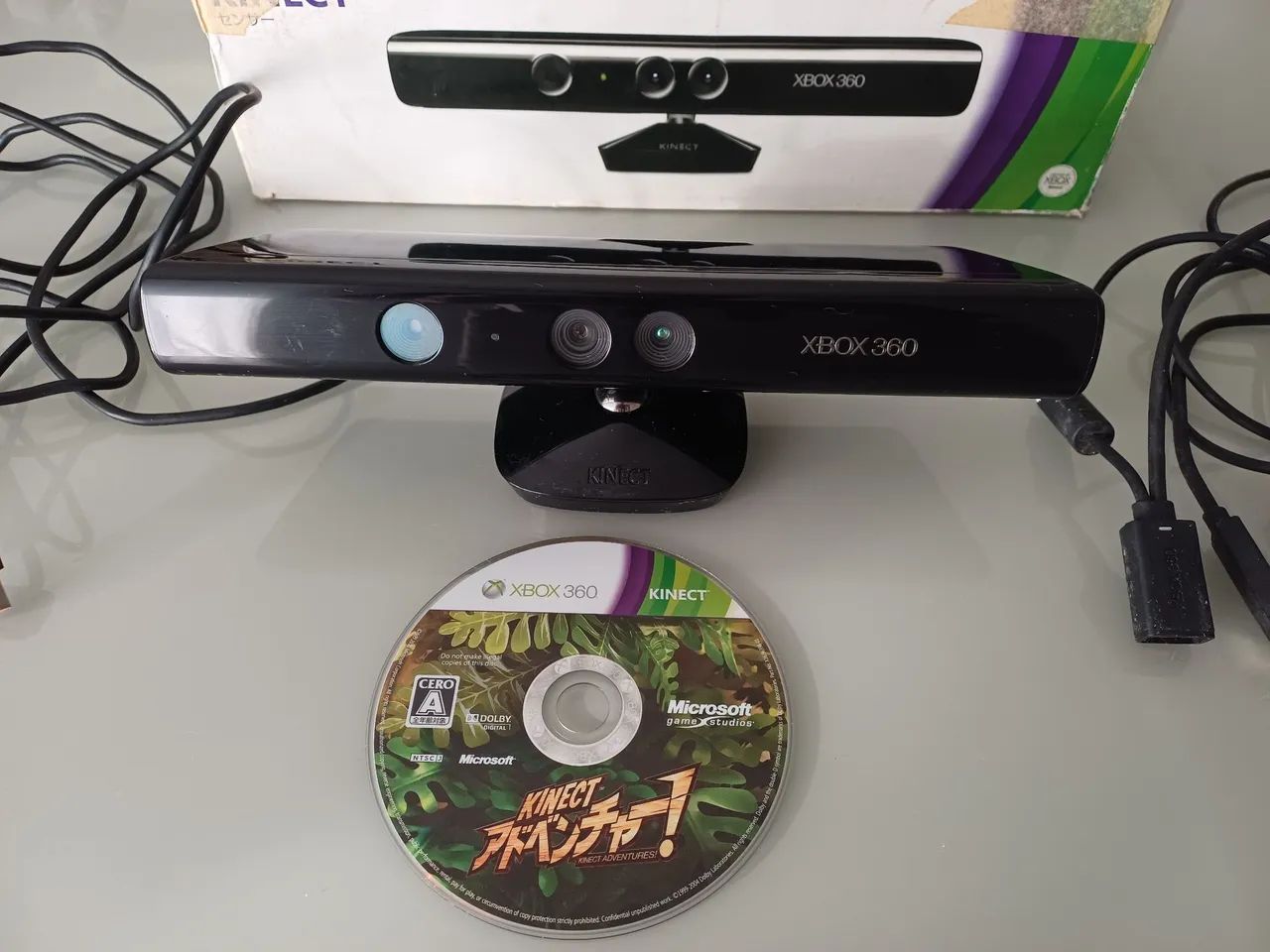 Kinect Xbox 360 aparelho com jogo - Foto 5