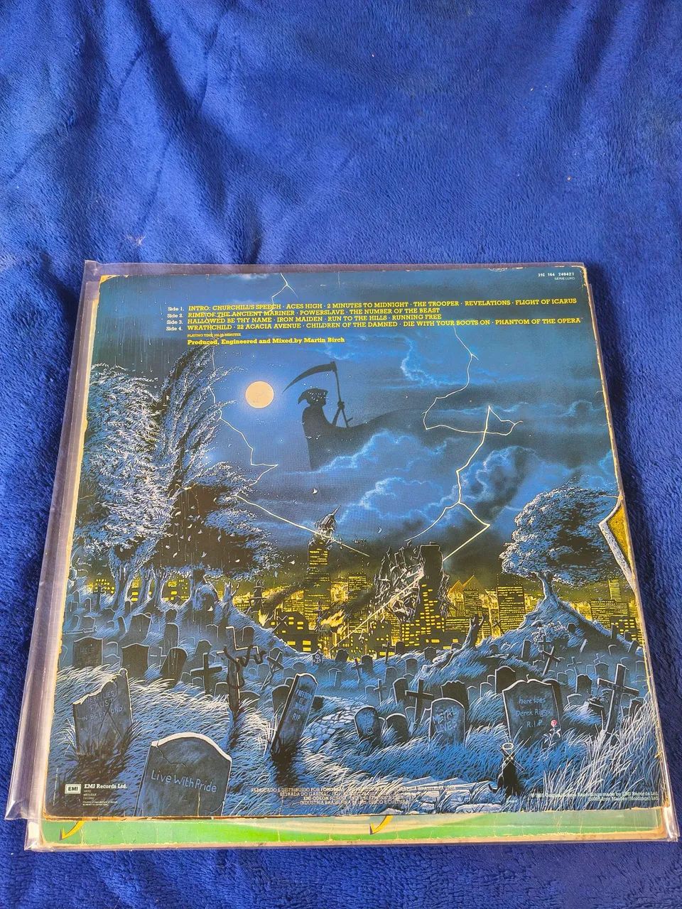 LP Iron maiden Live After death - Foto 4