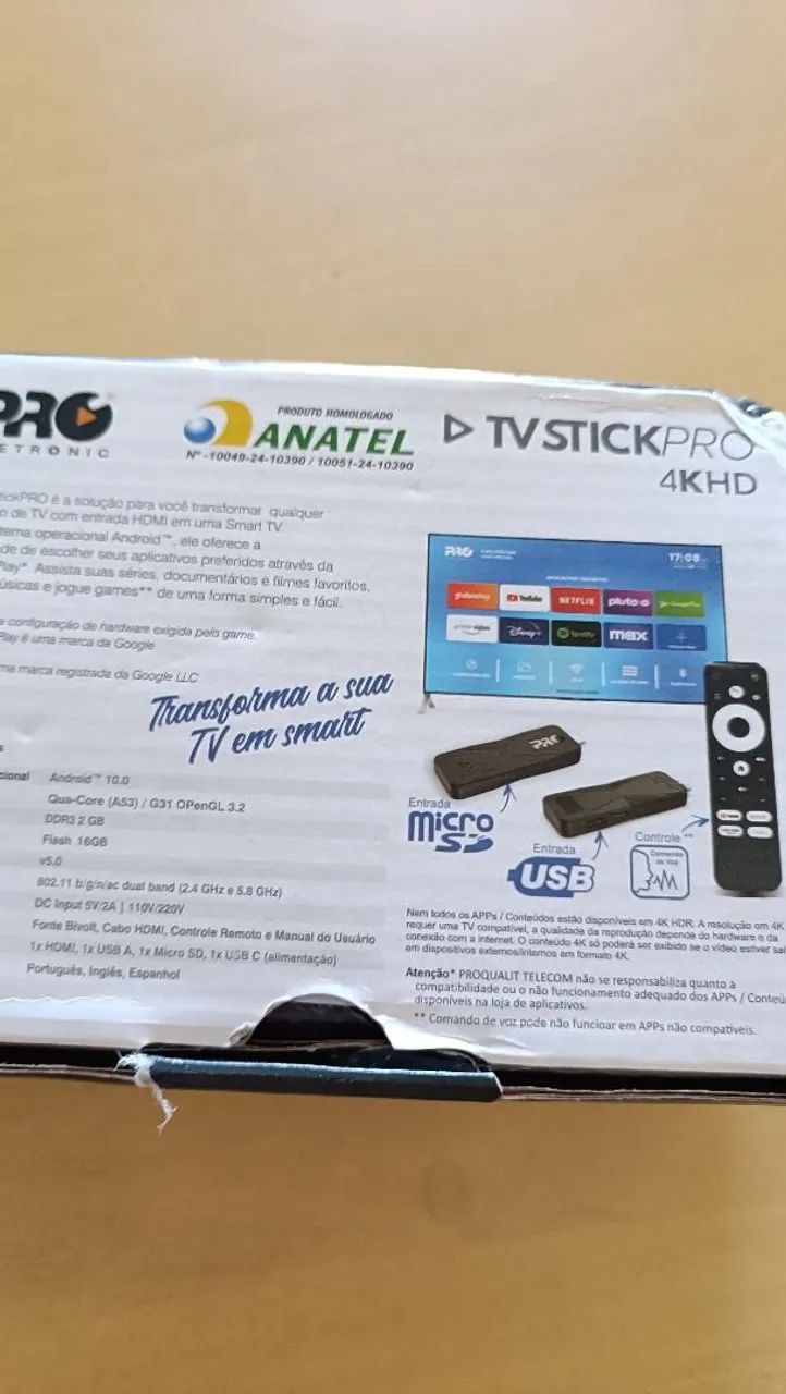Stick tv 4k pró eletronic  - Foto 3