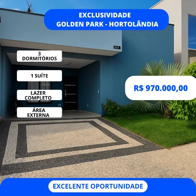 Foto - Hortolândia - Jardim Golden Park Residence