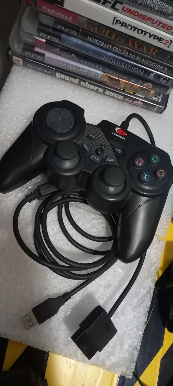 Controle ps2 e pc Gamer - Foto 2