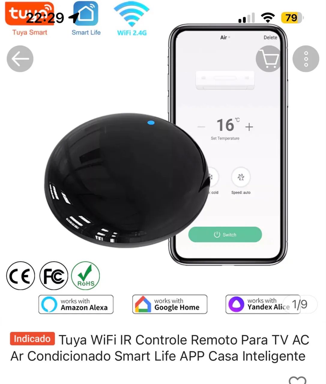 Controle universal Wi-Fi  - Foto 4