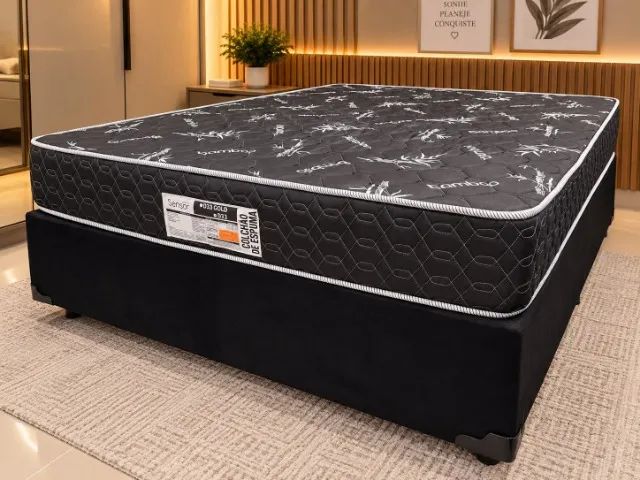 Cama Box Casal com Colchão D33 PROMOÇÃO 