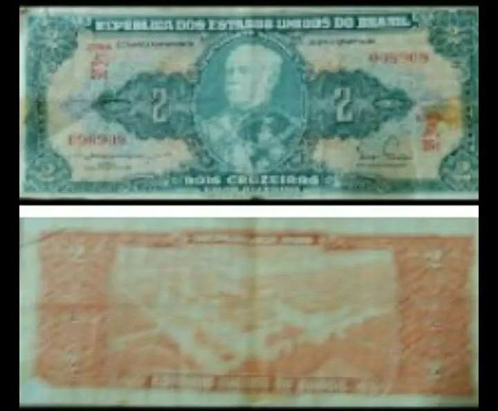 Seis Cédulas Antigas / Preço para as seis