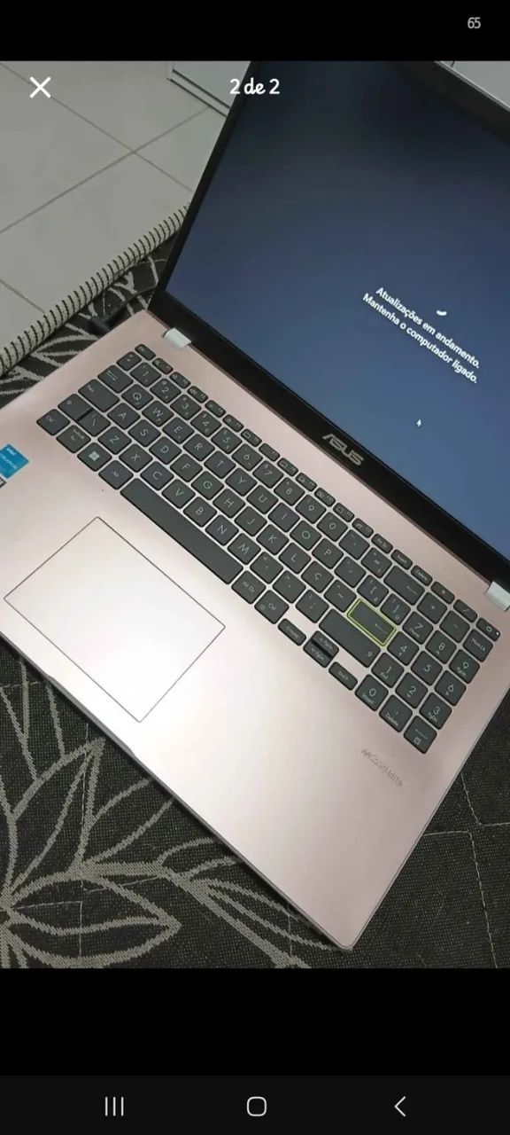 notebook vivoBook Asus semi novo - Foto 2