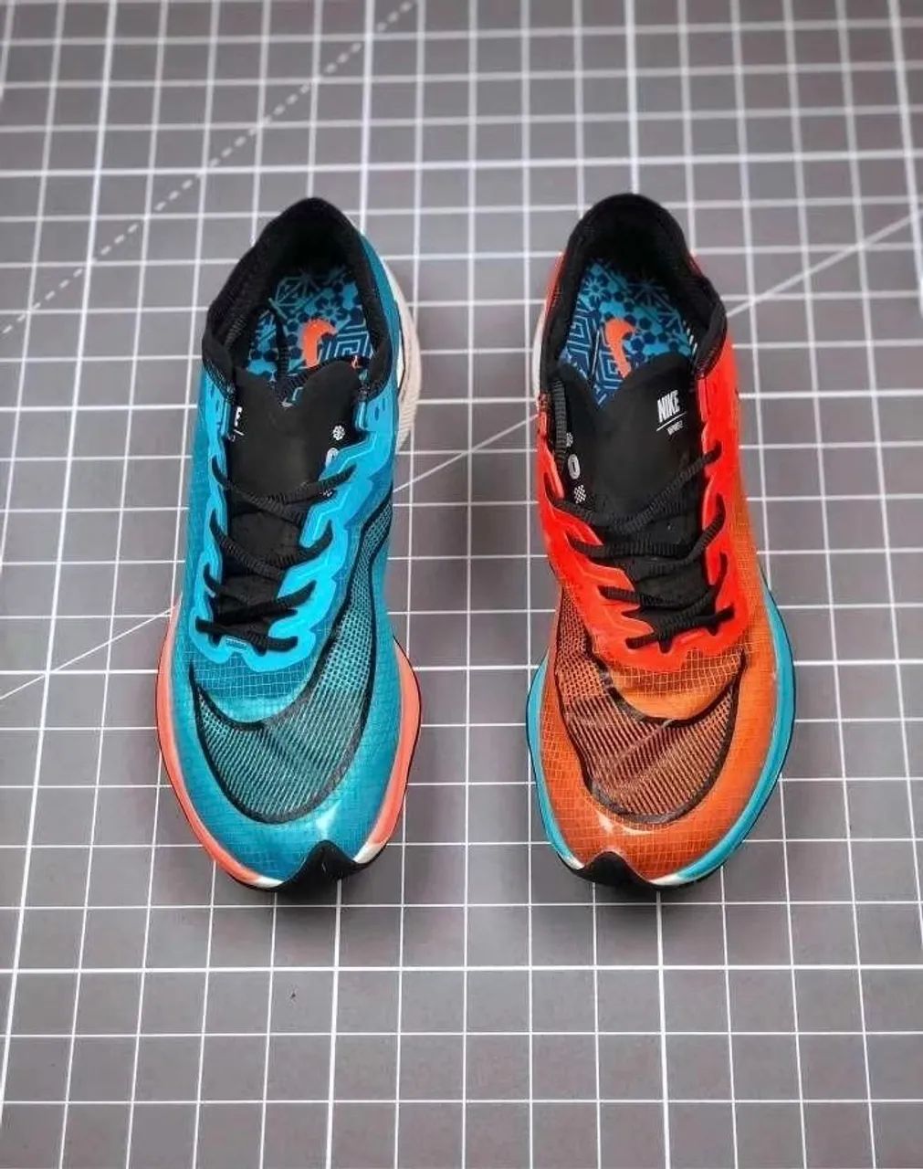 さかな tênis Nike ZoomX Vaporfly Next% Ekiden Zoom Pack boot sneaker azul