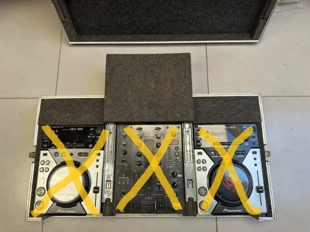 Case Com Plataforma Para Mixer E Cdj's Pequenas - Foto 5