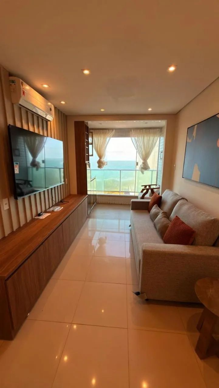 Alugo flat 100% mobiliado em fino acabamento