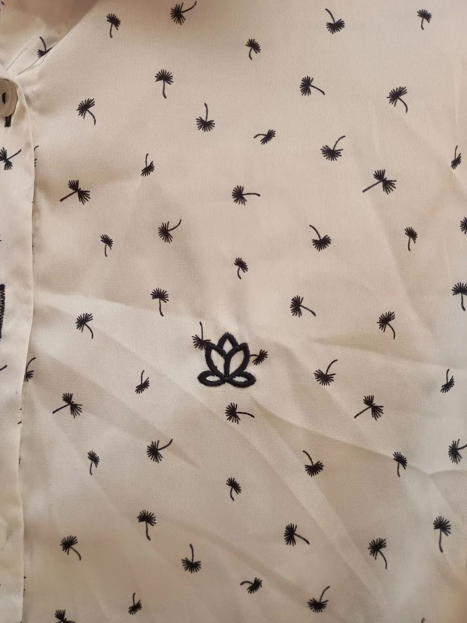 Camisa de grife em seda. - Foto 3
