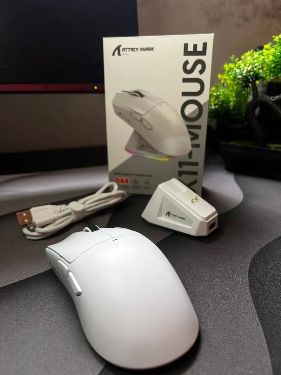 Mouse gamer attack shark x11  - Foto 4