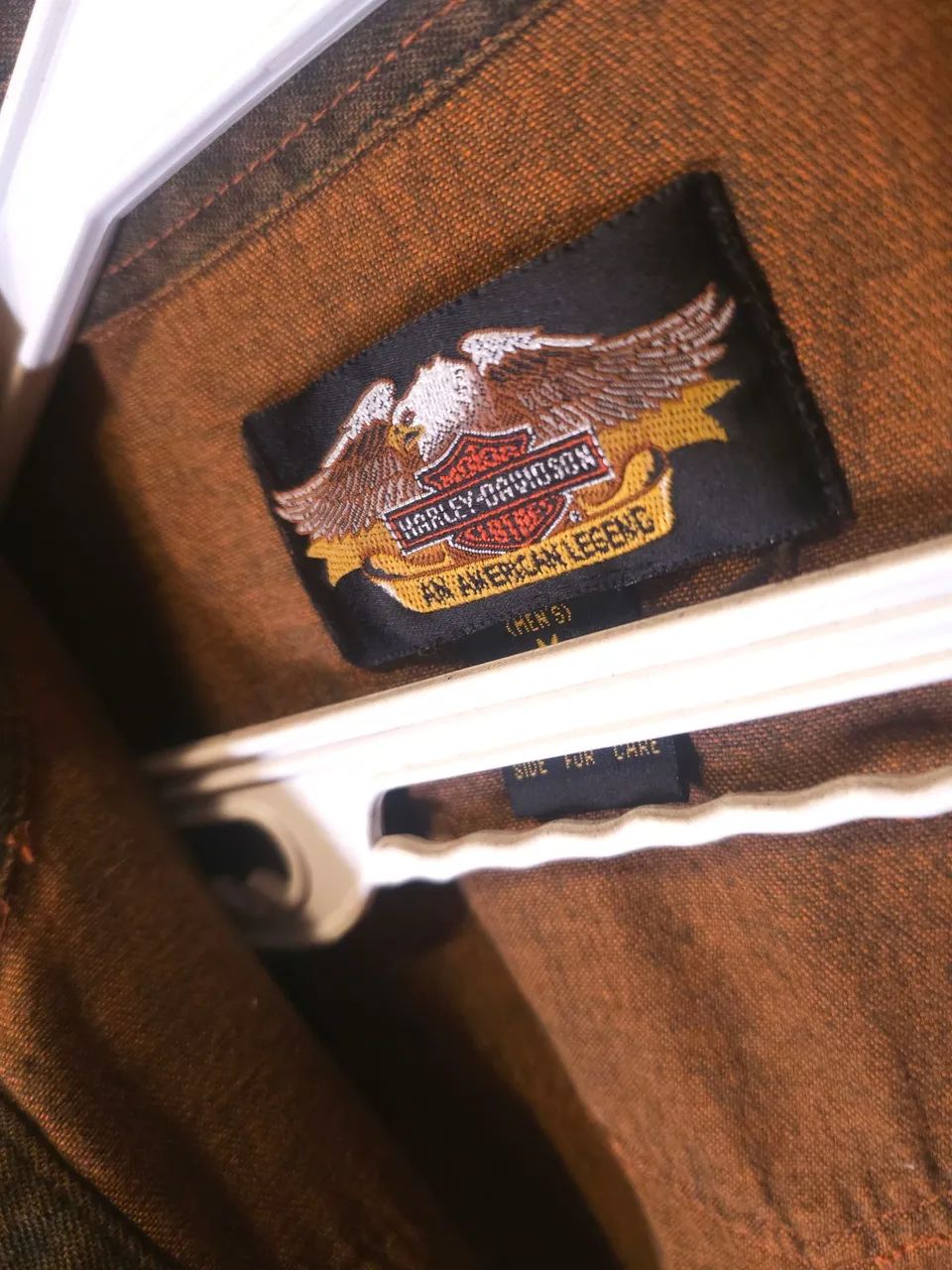 Colete Harley Davidson marrom M - Foto 2