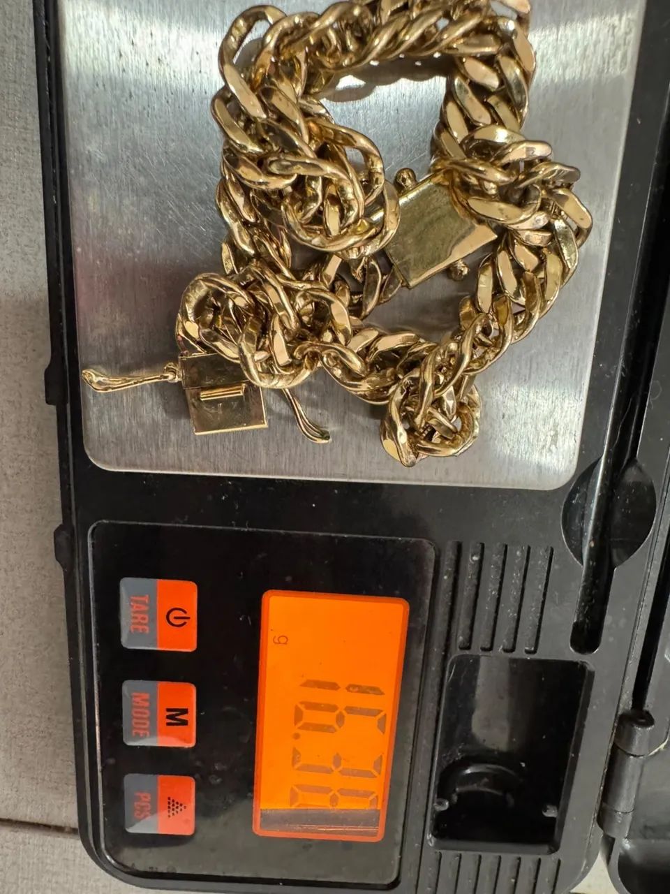Pulseiras de ouro 18k procedência garantia eterna - Foto 5