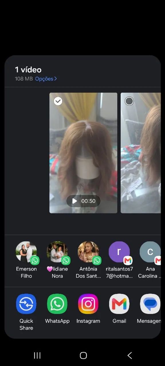 Peruca nova