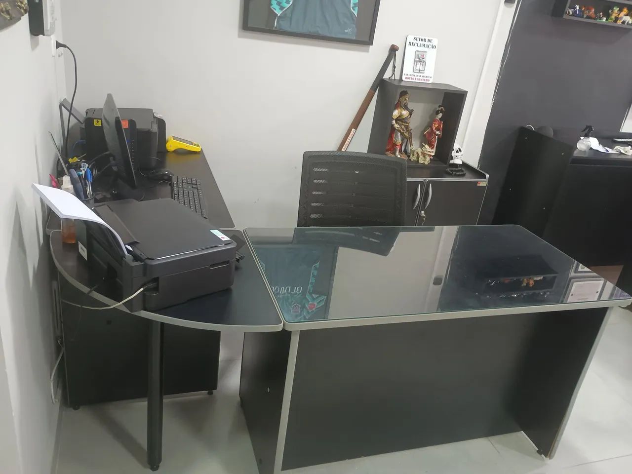 Mesa de escritório ....2 mesas + canto  - Foto 2