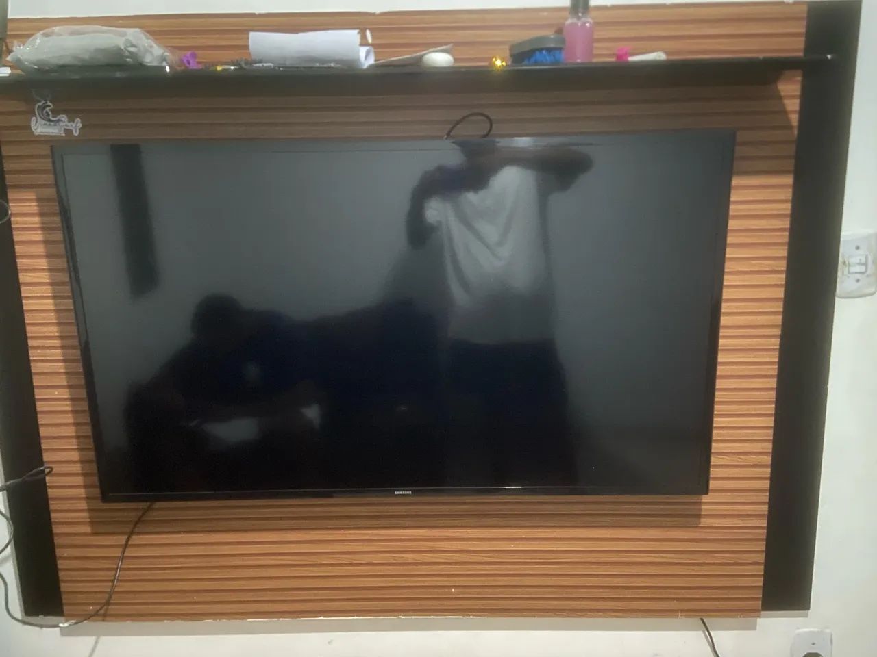 Tv Samsung led 49 smart com defeito no led