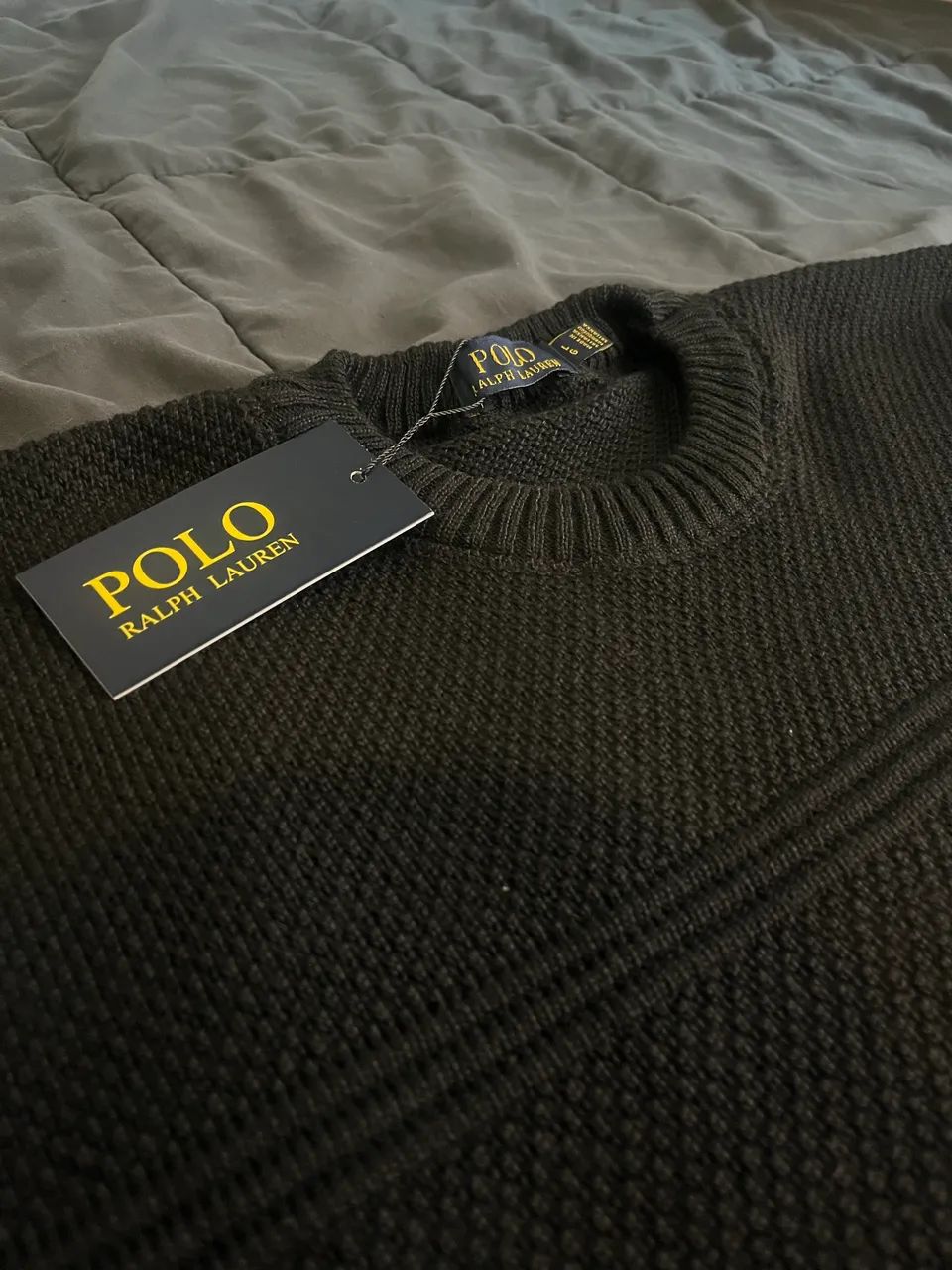 Suéter Preto RL - Foto 4