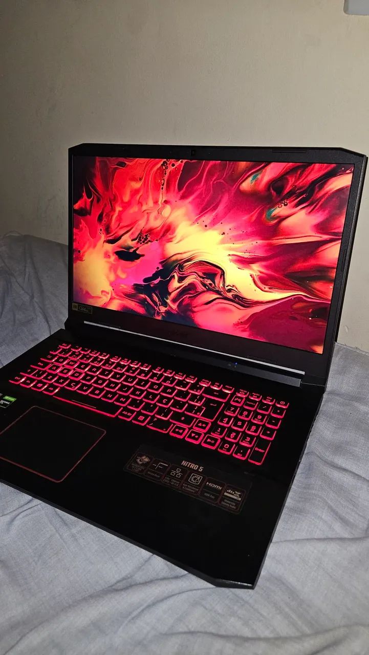 Acer nitro 5 gtx1650 17''polegadas 