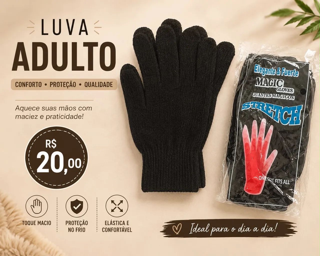 Luva adulto 