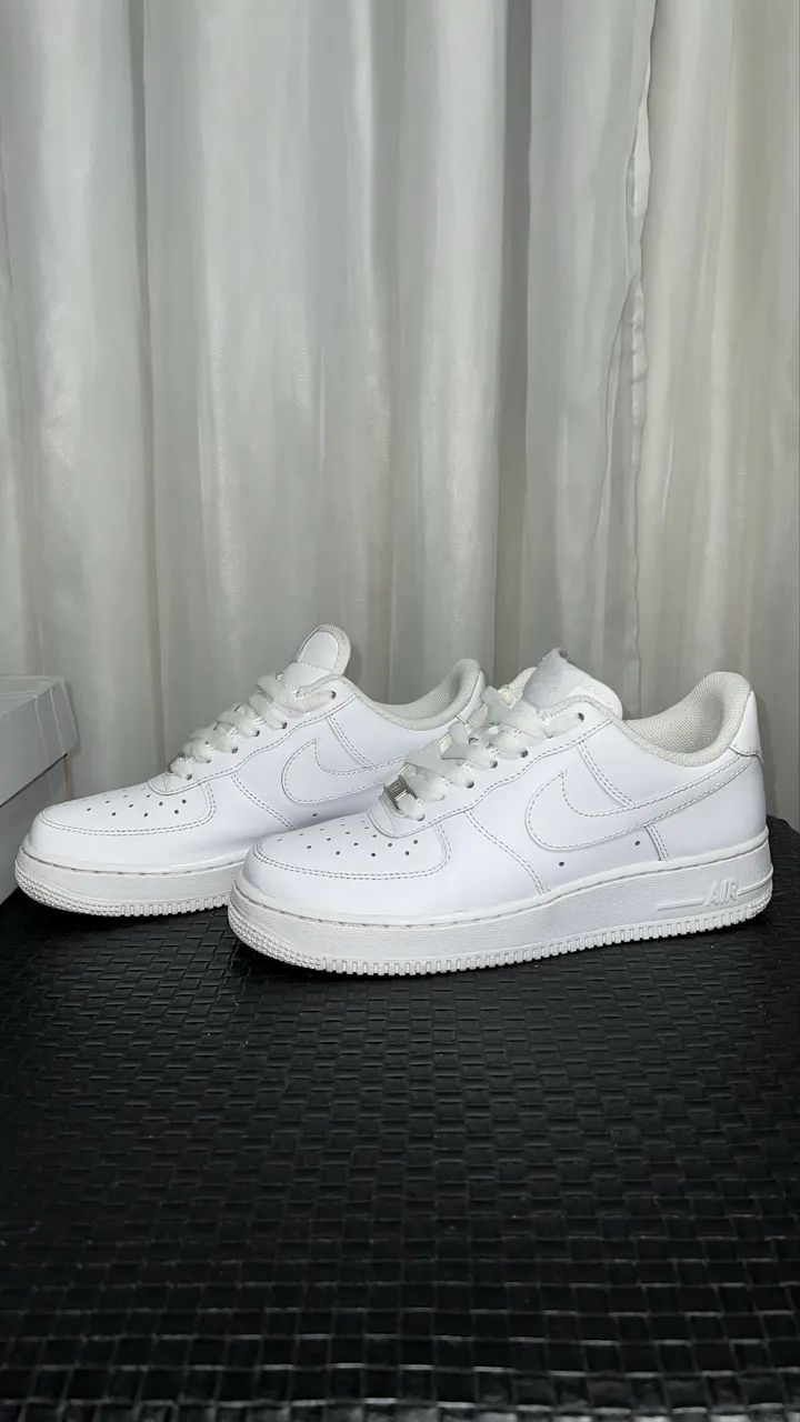 AIR FORCE 1 BRANCO ORIGINAL - TAMANHO 37 - Foto 4