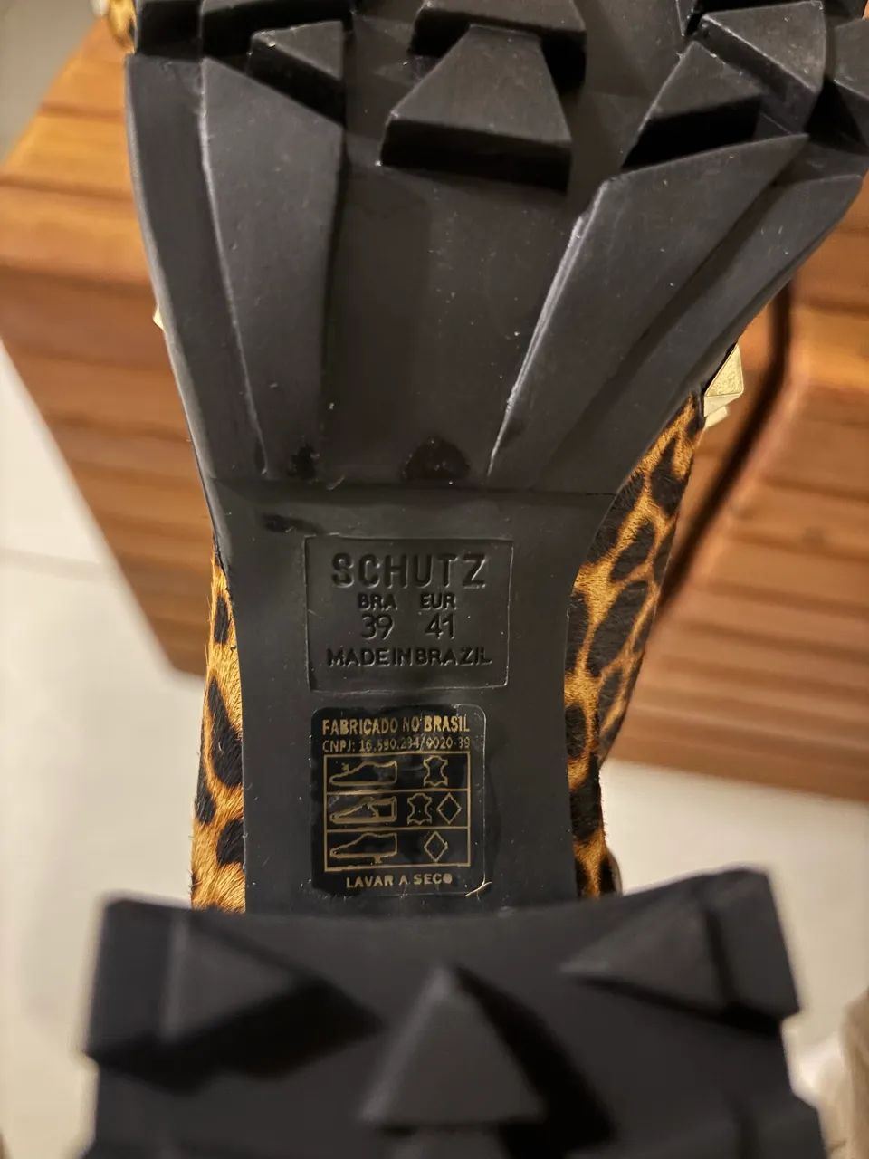 Bota Schütz Original Couro Onça Nova  - Foto 3