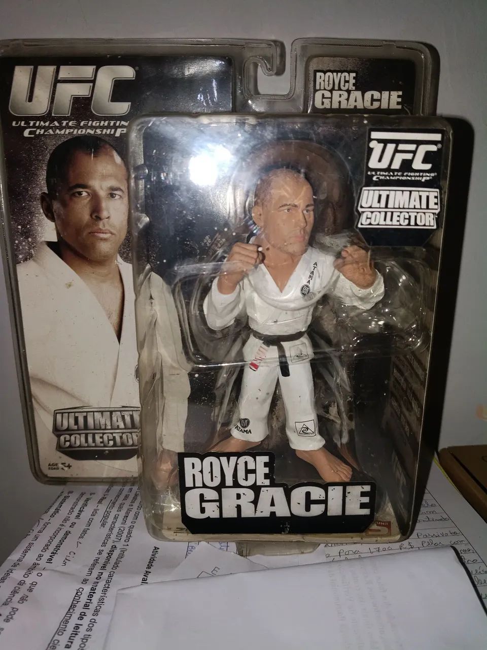 Boneco lacrado UFC Royce Gracie 