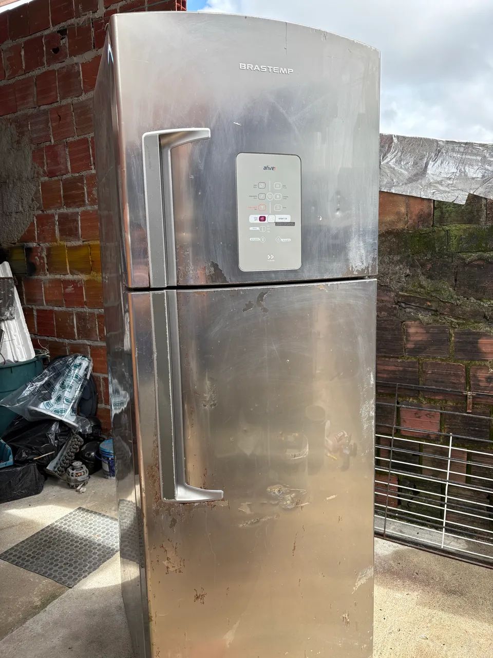 Geladeira Brastemp Inox - Foto 2