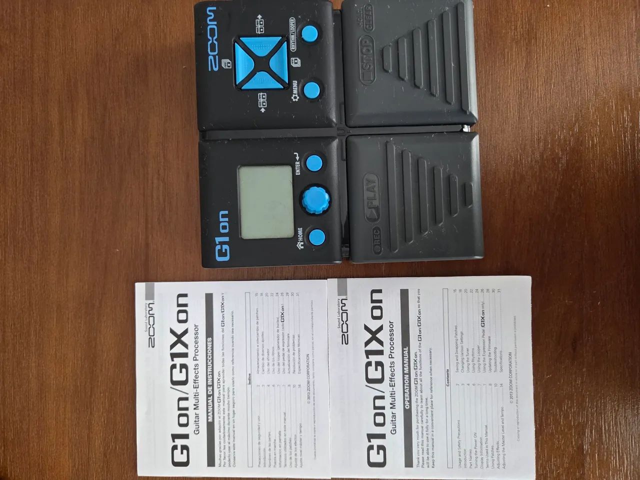 Pedaleira ZOOM - G1on /G1X on Guitar Multi Effects Processor - Foto 5