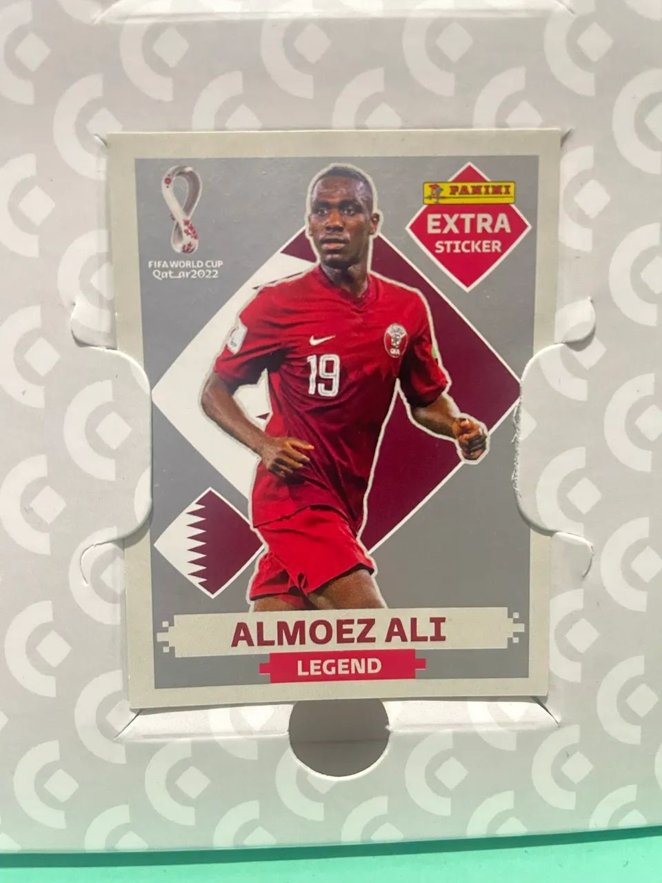 Figurinha da Copa 2022 | Legend Extra Prata | Almoez Ali
