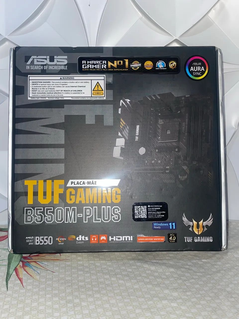 PLACA MÃE ASUS TUF GAMING B550
