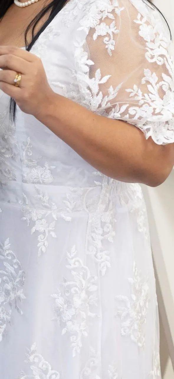 Vestido de noiva civil - Foto 4