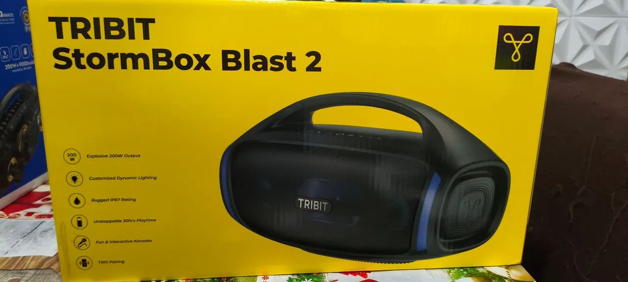 Caixa de som Boombox Tribit Storm Blast 2 - Foto 2
