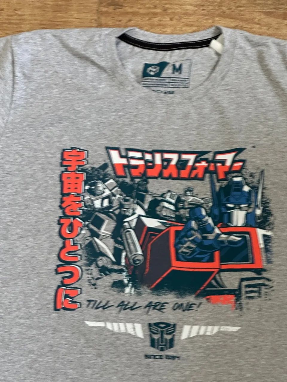 Camiseta Transformers M Nerd ao Cubo