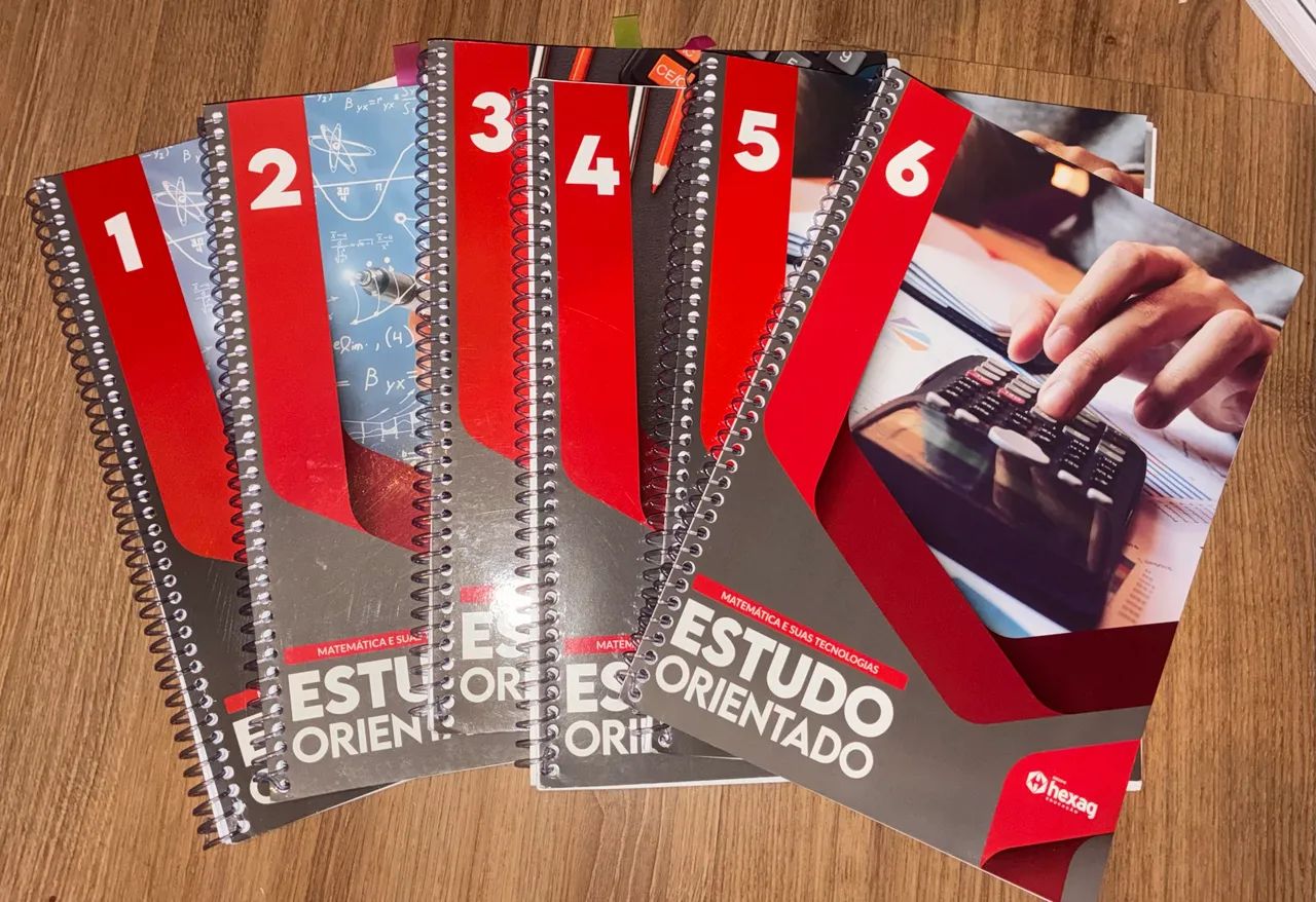 Material completo Cursinho pré Vestibular HEXAG  - Foto 4
