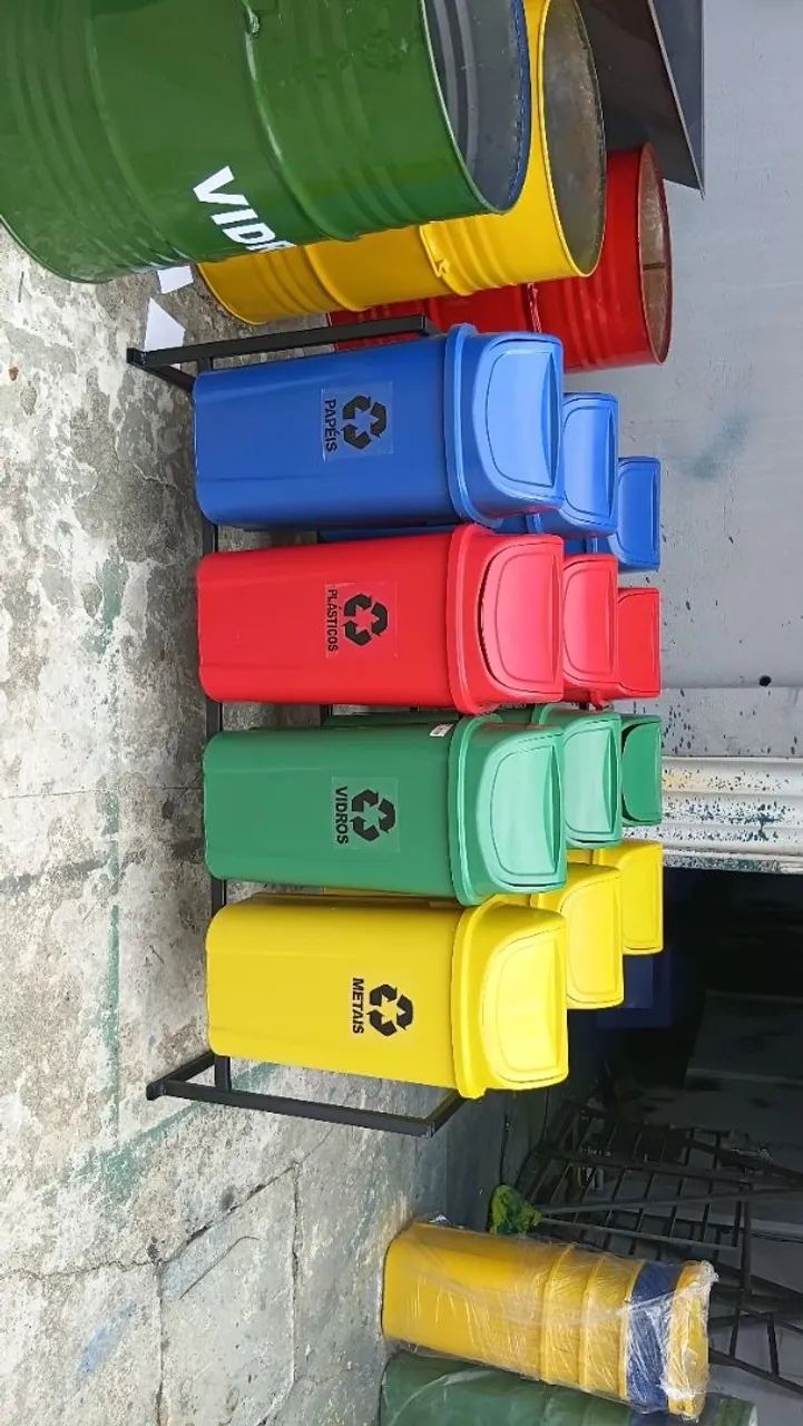 Lixeiras recicláveis  - Foto 3