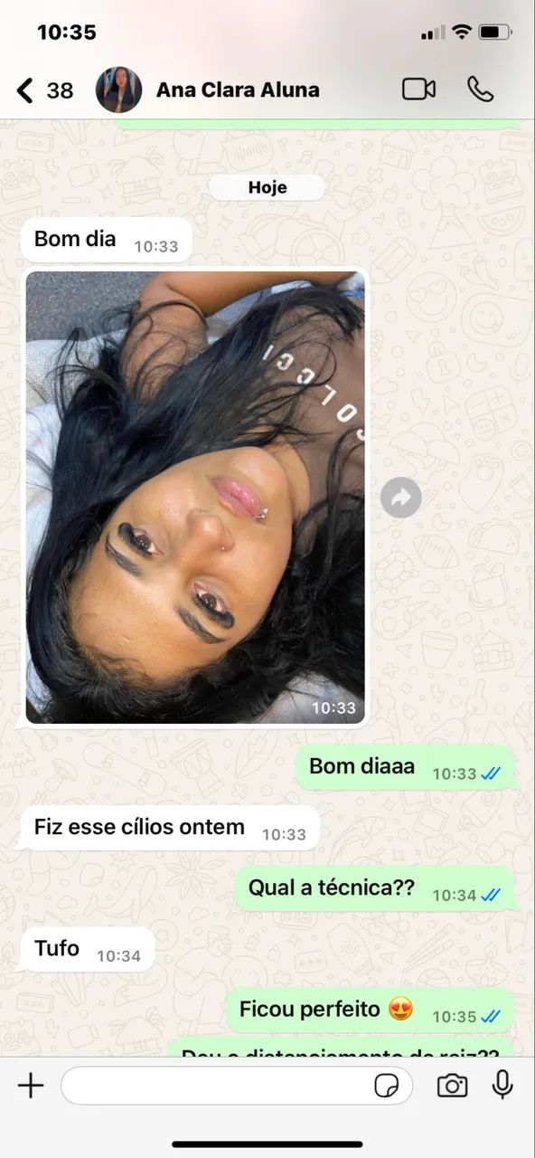 CURSO EXTENSÃO DE CÍLIOS - Foto 5