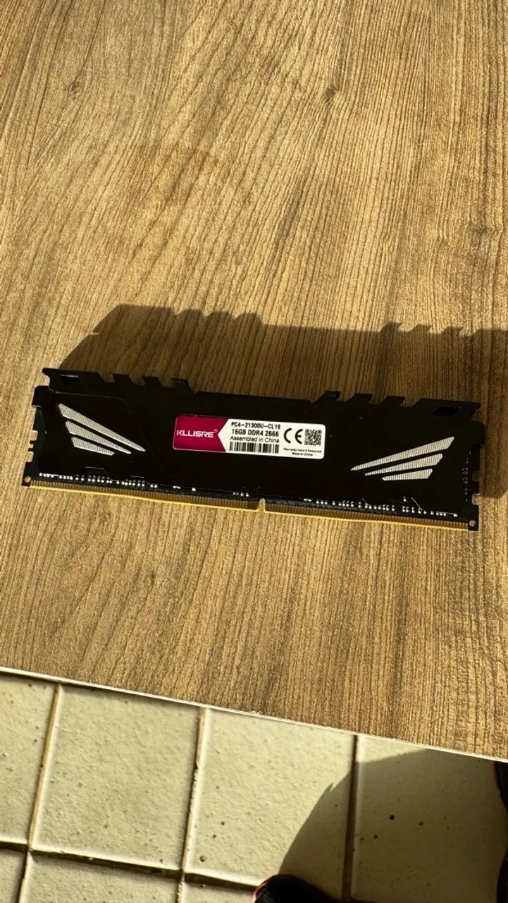 Memória ddr4 kllisre 16g - Foto 2