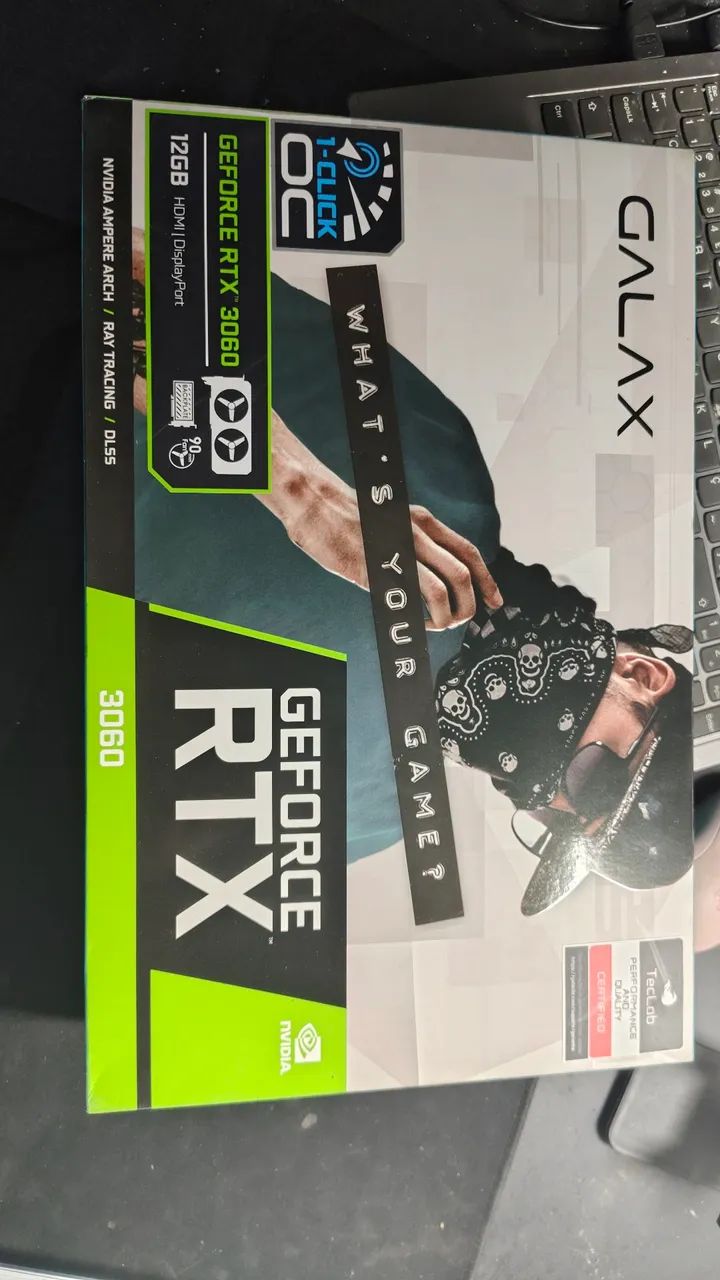 RTX 3060 12GB - Pouquíssimo Uso - Ótimo Estado - RJ