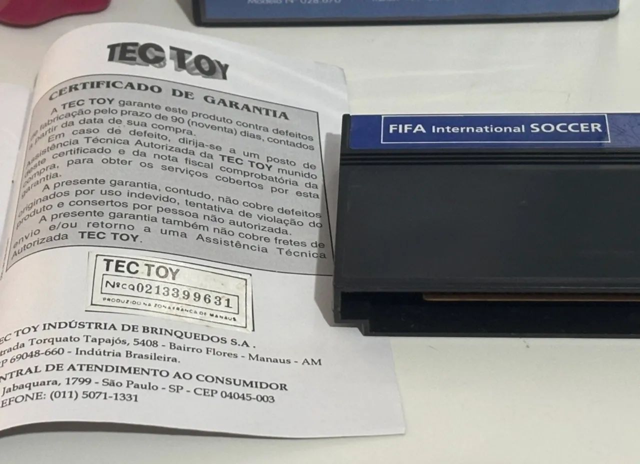 Sega Master System Tectoy Fifa Soccer  - Foto 5