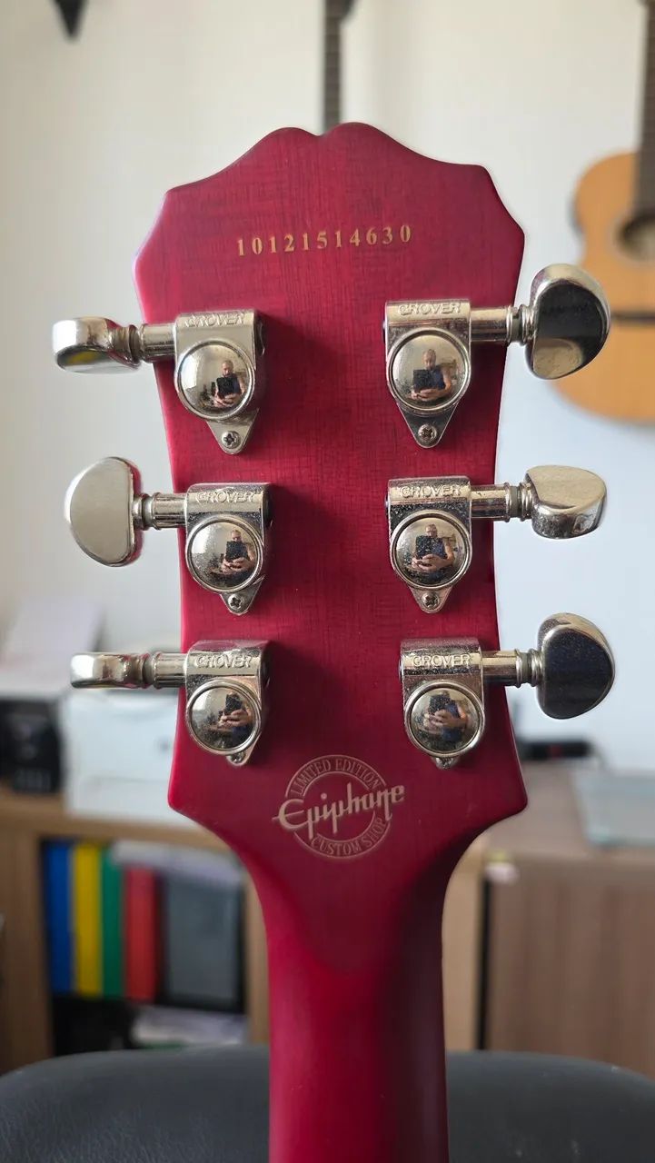 ABAIXOU! Epiphone Les Paul Standard - Captadores EMG Zakk Wylde - Com Hard Case - Foto 5