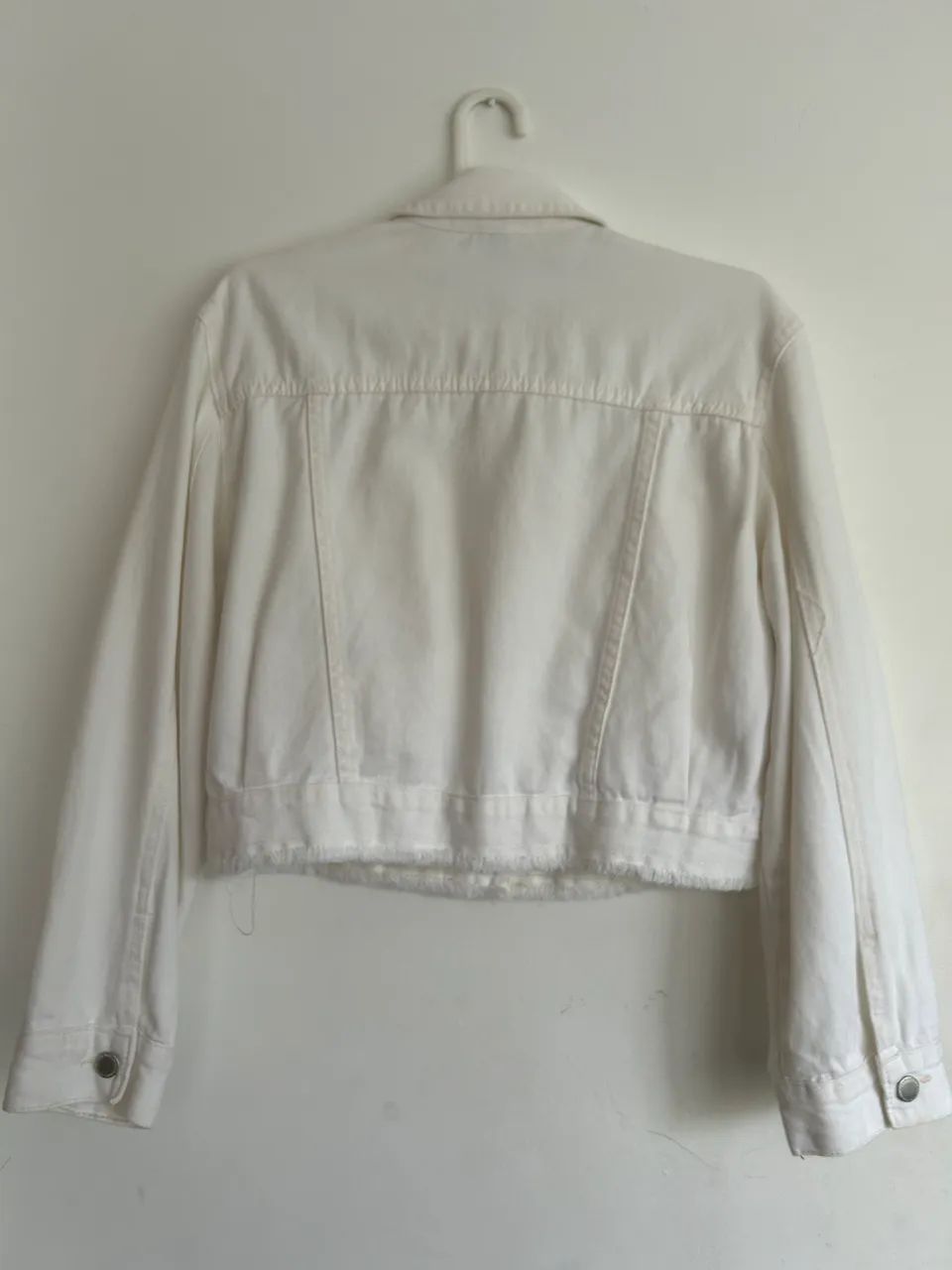Jaqueta jeans branca - Foto 3